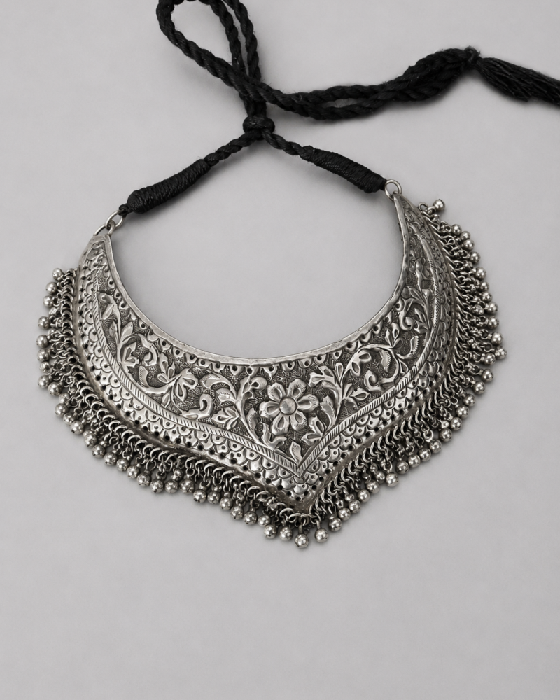 Alternative view of Naqsh Silver Necklace