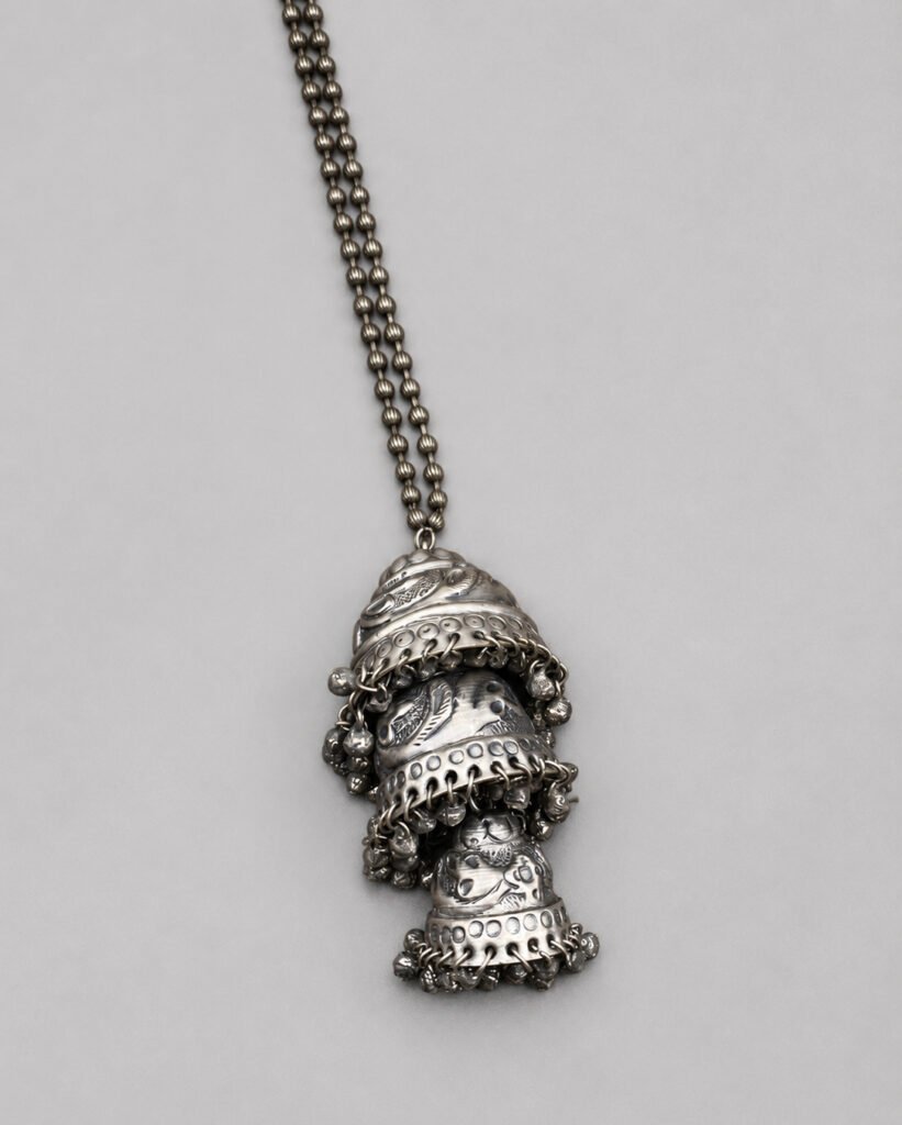 Aarna Silver Pendant