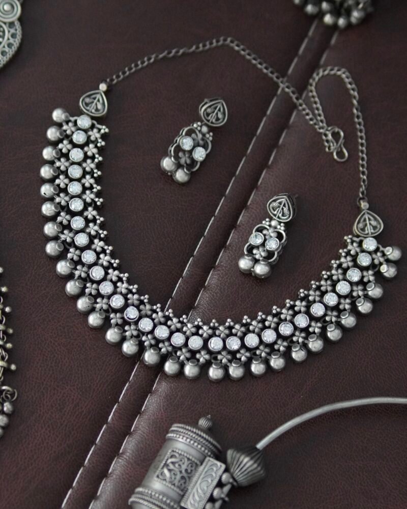 Moonstone Silver Necklace