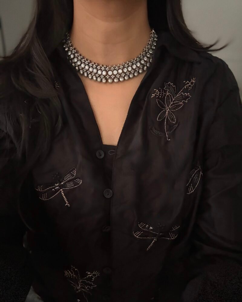 Alternative view of Moonstone Silver Necklace