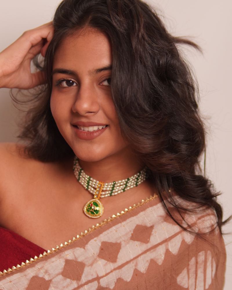 Pakhi Pearl Necklace Set
