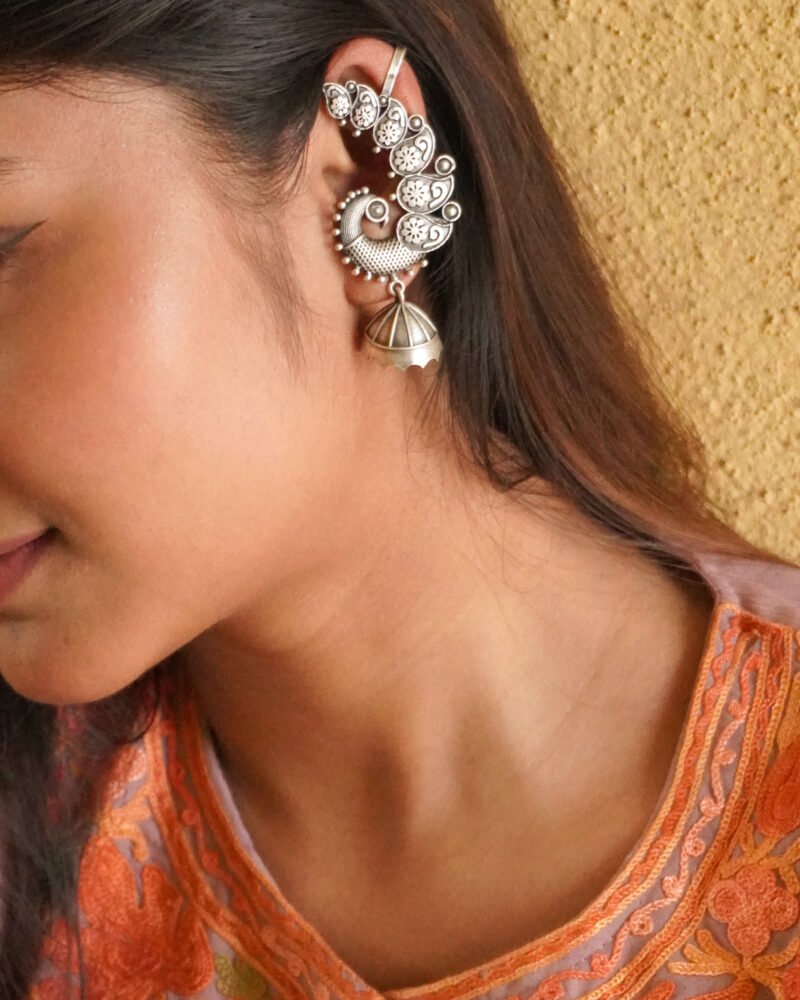 Peacock Vine Earcuff