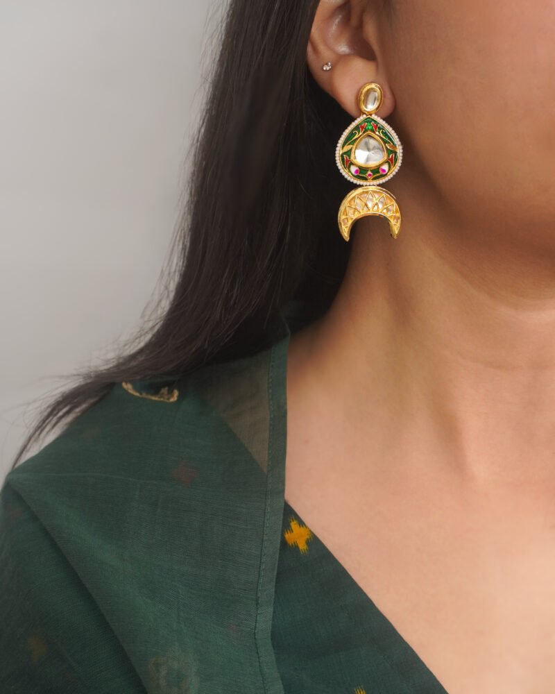 Prabha Kundan Earrings