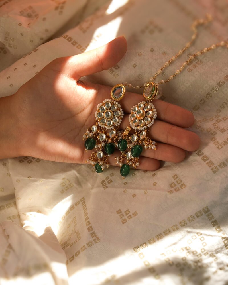 Panna Jadau Earrings