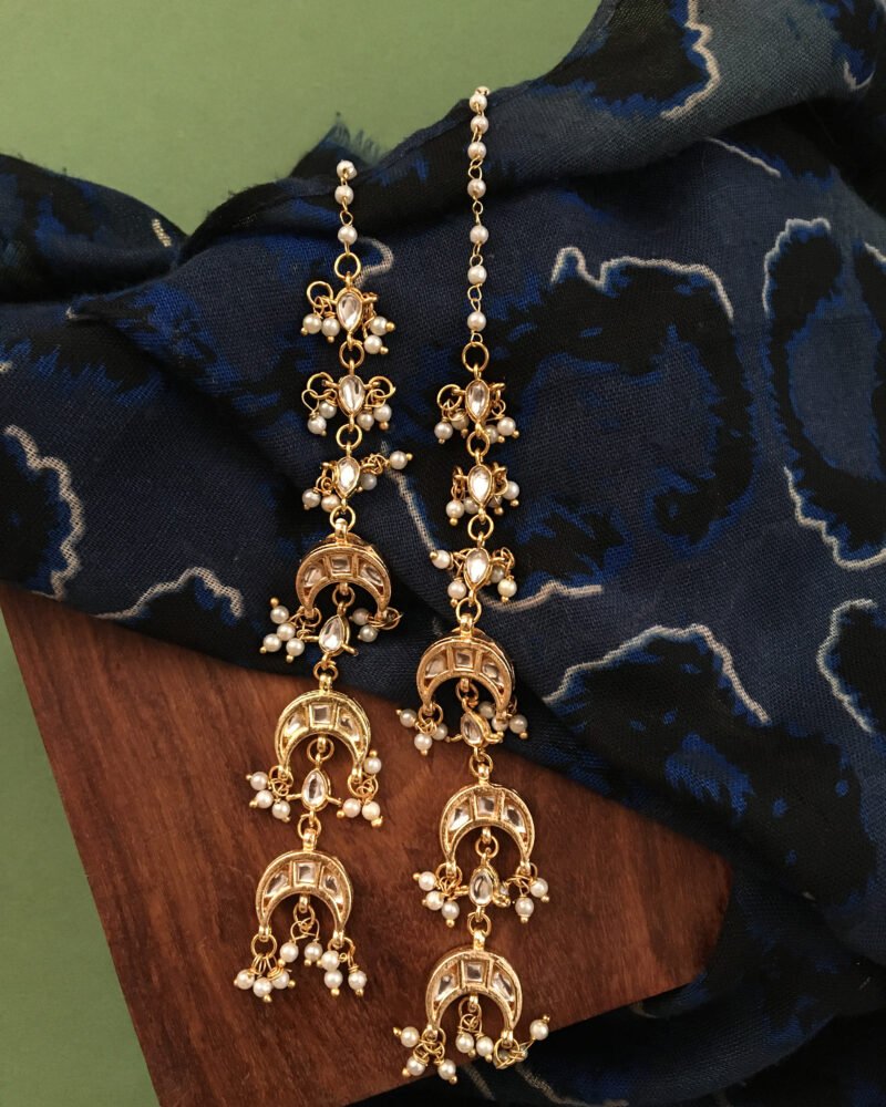Alternative view of Tarangini Kundan Earrings