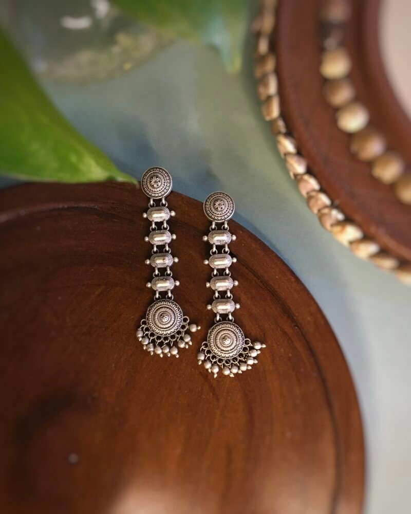 Aira Silver Earrings