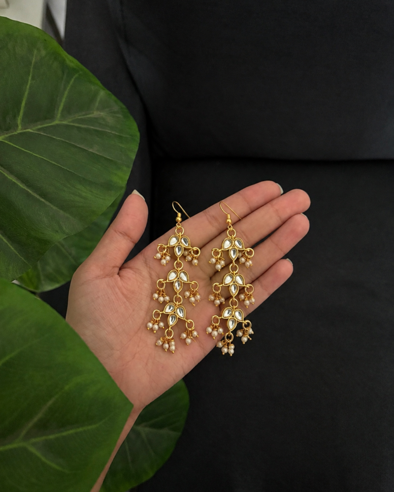 Ruha Kundan Earrings